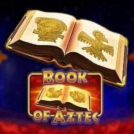Logo of Book of Aztec from Amatic Industries at Claps Casino