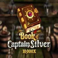 Book of Captain Silver slot logo by All41 Studios at Claps CasinoBook of Captain Silver