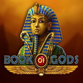 Logo of Book of Gods from BF Games at Claps Casino