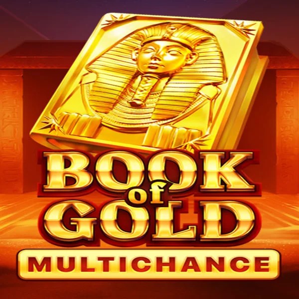 Book of Gold Multichance logo by Playson at Claps Casino