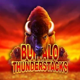 Buffalo Thunderstacks logo by Amatic Industries at Claps CasinoBuffalo Thunderstacks