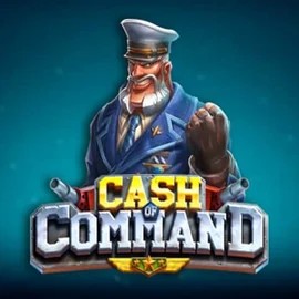 Cash of Command online game logo by Play'n GO on clapscasino.eu