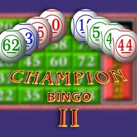 Champion Bingo II slot logo by FBM at Claps CasinoChampion Bingo II