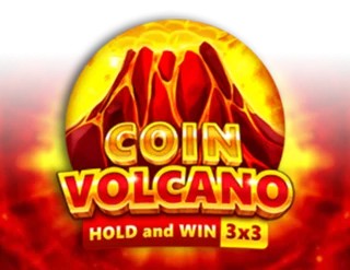 Logo of Coin Volcano from 3 Oaks Gaming at Claps Casino