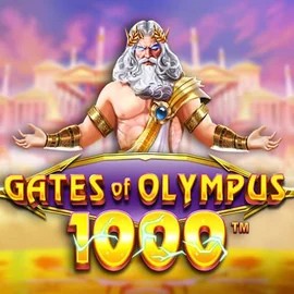 Gates of Olympus 1000 slot visual from Pragmatic Play available on clapscasino.eu