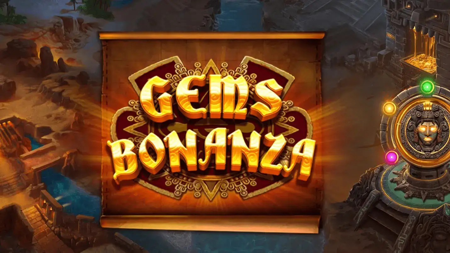 Try Gems Bonanza slot by Pragmatic Play on clapscasino.eu – logo image