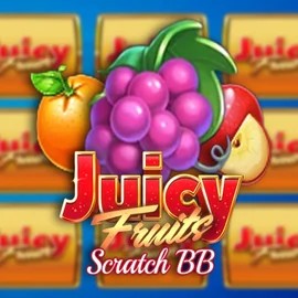 Juicy Fruits Scratch BB slot logo by Barbara Bang at Claps CasinoJuicy Fruits Scratch BB