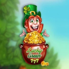 Lucky Green slot logo by betiXon at Claps CasinoLucky Green
