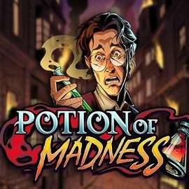 Potion of Madness casino game by Play'n GO – featured logo at Claps Casino