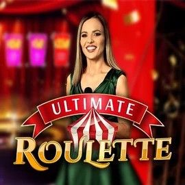 Ultimate Roulette slot logo by Ezugi at Claps CasinoUltimate Roulette